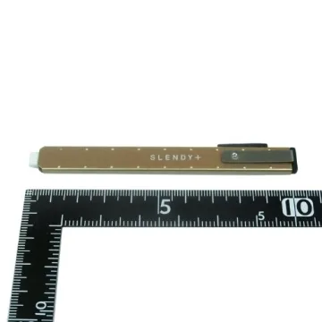 SEED Thin Steel Holder Eraser Slendy+ Eco-Friendly Design