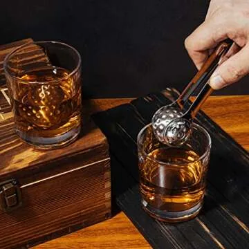 Golf Gifts for Him Whiskey Glasses in Gift Box