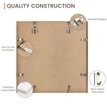 Fun Memories 20x20 Gold Frame, Perfect for Home Decor