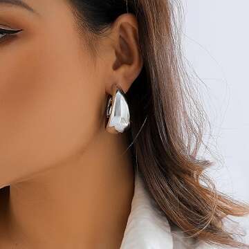 Offjeto Drop Earrings Hypoallergenic Dupes Fashion Jewelry Gift