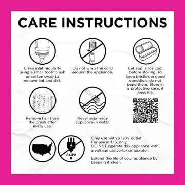 Bed Head One Step Volumizer and Hair Dryer | Dry, Straighten, Texture, Style in One Step (Purple)