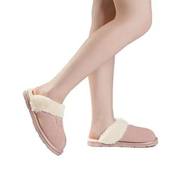 DREAM PAIRS Cozy Women's Slippers for Indoor and Outdoor Use