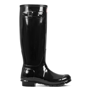 Hunter Women's Tall Gloss Rain Boots - 100% Waterproof Style