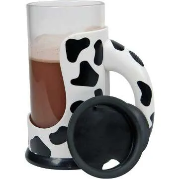 Hog Wild Moo Mixer Supreme: The Ultimate Self-Mixing Chocolate Milk Cup