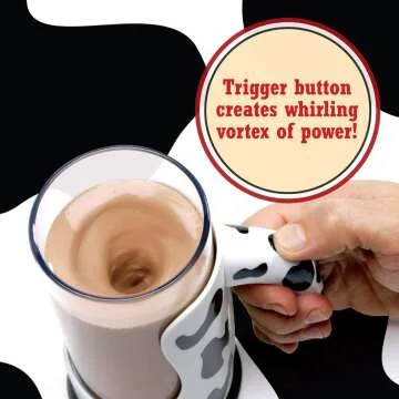 Self-Mixing Chocolate Milk Cup - Hog Wild Moo Mixer