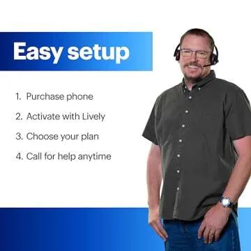 LIVELY Jitterbug Phones Smart3 Smartphone for Seniors - Cell Phone for Seniors - Must Be Activated Phone Plan - Not Compatible with Other Wireless Carriers