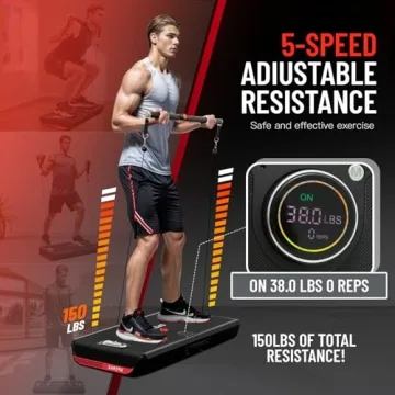 Home Gym Workout Equipment with Adjustable Resistance