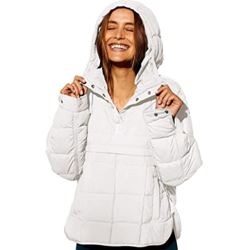 Stay Warm and Stylish with Fazortev Puffer Jacket for Women