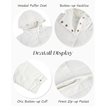 Stay Warm and Stylish with Fazortev Puffer Jacket for Women