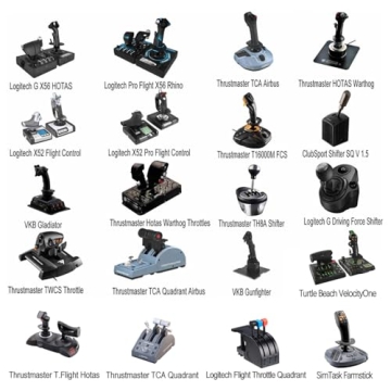 EG STARTS Joystick Mount Chair Mount for Flight Simulators
