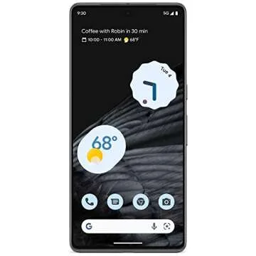Google Pixel 7 Pro 5G Unlocked Smartphone, 128GB, Obsidian