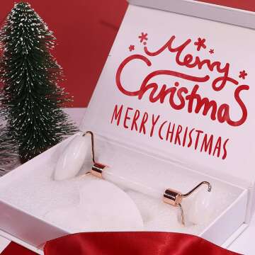 Jade Facial Roller & Gua Sha Set for Relaxation