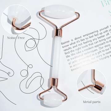 Jade Facial Roller & Gua Sha Set for Relaxation