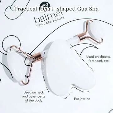 Jade Facial Roller & Gua Sha Set for Relaxation