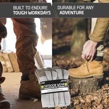 HOT FEET Breathable Wool Socks for Men & Women