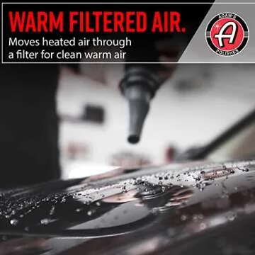 Powerful Adam's Air Cannon Car Dryer for Safe Car Drying