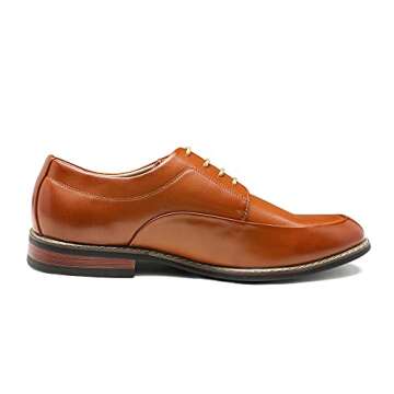 Bruno Marc Men's Dress Shoes Formal Oxfords Prime-1 Brown 12 M US