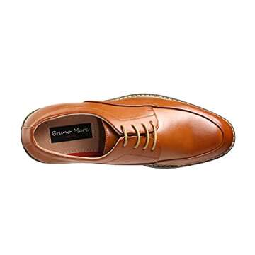 Bruno Marc Men's Dress Shoes Formal Oxfords Prime-1 Brown 12 M US