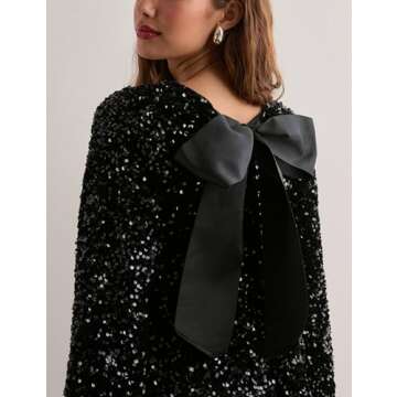Lentta Sequined Dress for Parties and Festivals