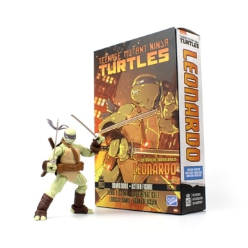 TMNT Leonardo Action Figure & Comic Bundle | Limited Edition