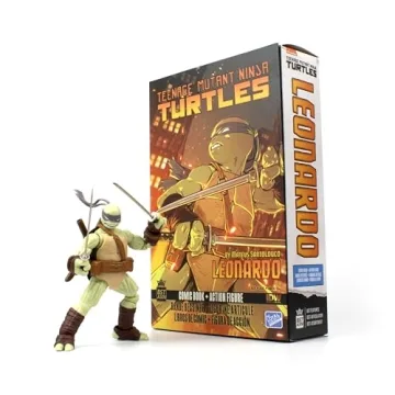 TMNT Leonardo Action Figure & Comic Bundle | Limited Edition