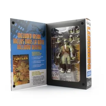 TMNT Leonardo Action Figure & Comic Bundle | Limited Edition