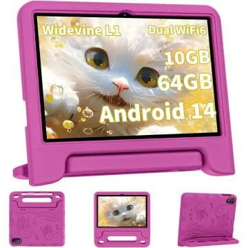 2024 Android 14 Kids Tablet 10-Inch, 10GB RAM