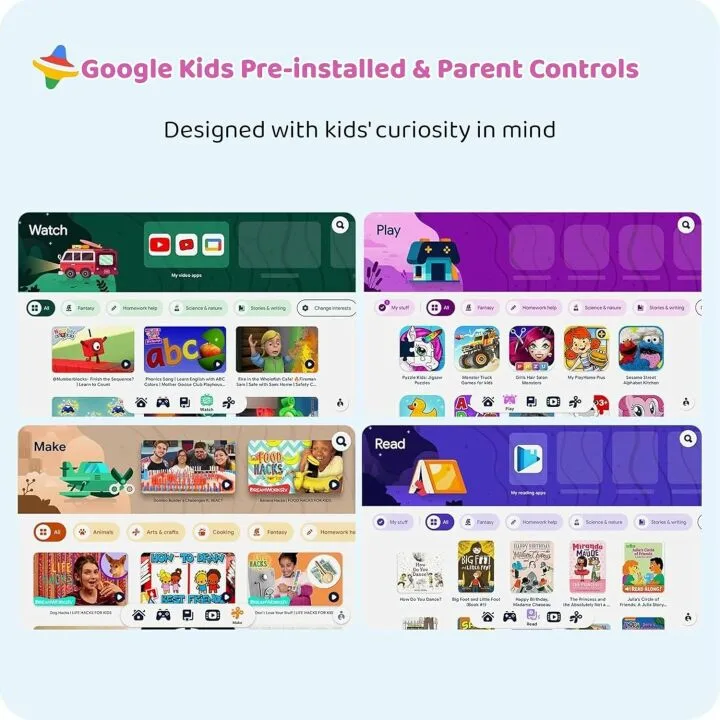 2024 Android 14 Kids Tablet 10-Inch, 10GB RAM