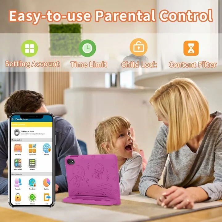 2024 Android 14 Kids Tablet 10-Inch, 10GB RAM