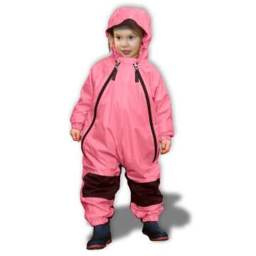 Tuffo Muddy Buddy Coveralls for Adventures - Pink, 2T
