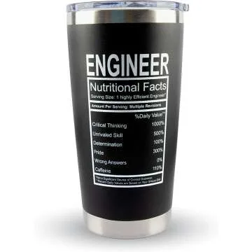 Engineer Gifts - Travel Coffee Tumbler Mug 20oz