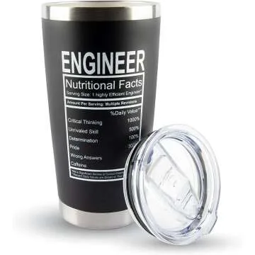 Engineer Gifts - Travel Coffee Tumbler Mug 20oz