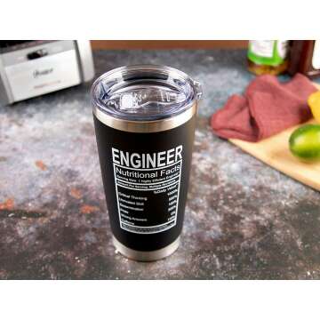 Engineer Gifts - Travel Coffee Tumbler Mug 20oz
