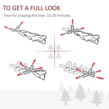 HOMCOM 7ft Douglas Fir Pencil Christmas Tree, Slim Artificial Christmas Tree with 818 Branch Tips and Metal Stand, Skinny Hinged Xmas Tree for Home Party Holiday Decoration, Pink