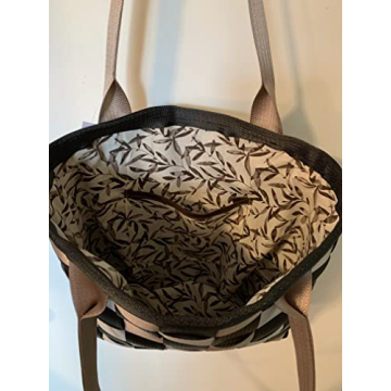 Stylish Large Seat Belt Tote - Durable & Customizable Design