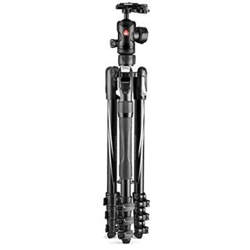 Manfrotto MKBFRLA4B-BHM Befree Advanced 2N1 Travel Tripod with Monopod, Lever Lock, Tripod Bag, Plat...