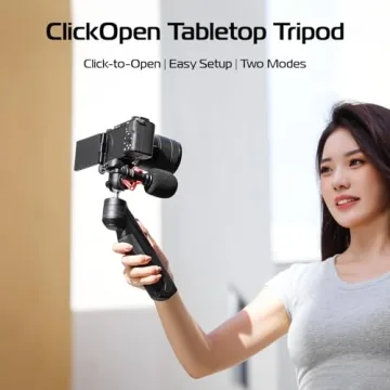 Versatile ULANZI TT38 Mini Tripod for Vlogging and DSLR