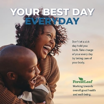 ForestLeaf Vitamin D3 50000 IU for Bone Health and Immunity