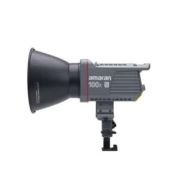 Aputure Amaran 100x S 100x-s 100xs 100W Bi-Color Led Video Light,2700K-6500K Bowens Mount Studio LED with App Control Build in 9 Lighting FX for Live Streaming Studio Photography (100x Upgrade)