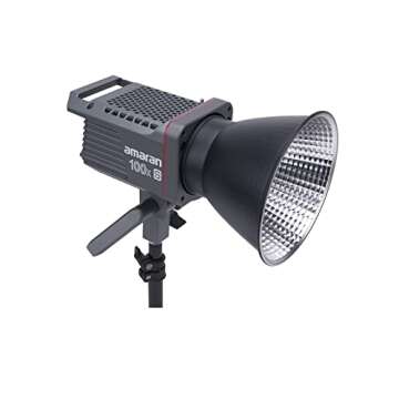 Aputure Amaran 100x S 100x-s 100xs 100W Bi-Color Led Video Light,2700K-6500K Bowens Mount Studio LED with App Control Build in 9 Lighting FX for Live Streaming Studio Photography (100x Upgrade)