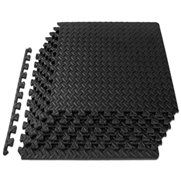 ProsourceFit Puzzle Exercise Mat for Safe Workouts and Play