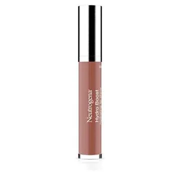 Neutrogena Hydro Boost Moisturizing Lip Gloss, Hydrating Non-Stick and Non-Drying Luminous Tinted Lip Shine with Hyaluronic Acid to Soften and Condition Lips, 27 Almond Nude Color, 0.10 oz