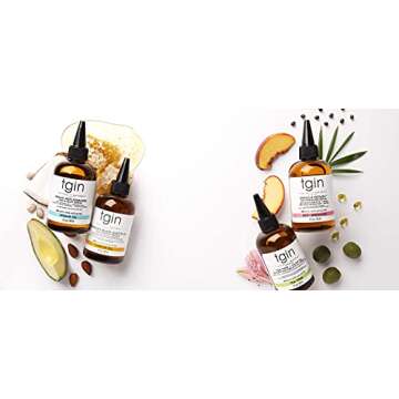 tgin Argan Replenishing Hair Serum - 4 Oz, Dry Hair, Moisturizing, Breakage Control, Paraben Free, C...