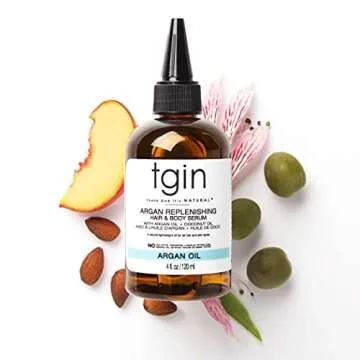 tgin Argan Replenishing Hair Serum - Moisturizing Care for All