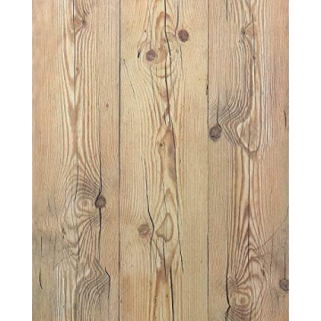 Weathered Wood Wallpaper Self-Adhesive Wood Plank Wallpaper for Easy Decorating
