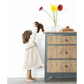 Weathered Wood Wallpaper Peel and Stick Wood Look