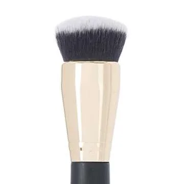 Belle Beauty by Kim Gravel Hover Cover Hi-Definition Liquid Foundation & Makeup Brushes (Foundation Brush)