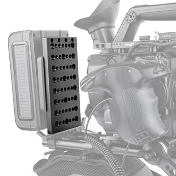 SMALLRIG Cheese Plate with Dual Rod Clamp - Versatile Accessory