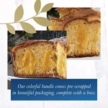 Giusto Sapore Italian Panettone Premium Lemon Limoncello Gourmet Bread 26.4 Ounce - Traditional Dessert - Imported from Italy and Family Owned