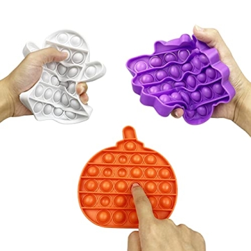 Jofan Halloween Fidget Sensory Pop Toys for Kids Duos